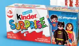 Walmart Kinder Surprise 3-pack offer