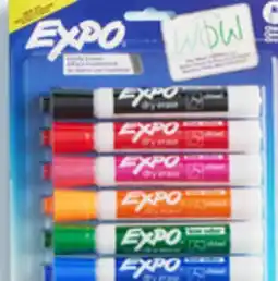 Walmart Expo dry erase markers 8-pack offer