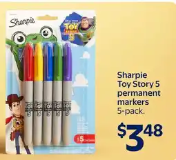 Walmart Sharpie Toy Story 5 permanent markers offer