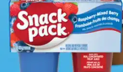 Walmart Snack Pack puddings offer