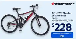 Walmart 24-27.5 Shocker offer
