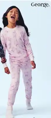 Walmart Kids' 2-piece pyjama set offer