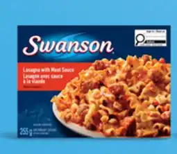 Walmart Swanson lasagna frozen entrees offer