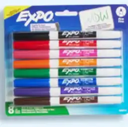 Walmart Expo dry erase markers 8-pack offer