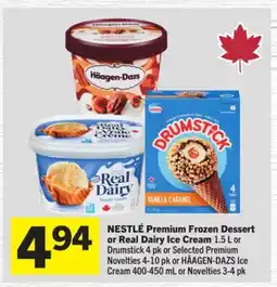 Foodland Premium Frozen Dessert or Real Dairy Ice Cream offer