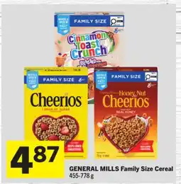 Foodland Family Size Cereal offer