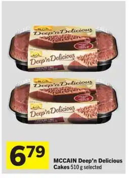 Foodland Deep'n Delicious Cakes offer