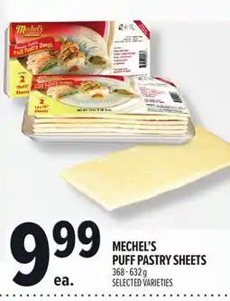 Metro MECHEL'S PUFF PASTRY SHEETS offer