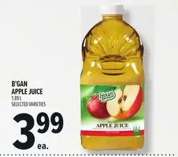 Metro B'GAN APPLE JUICE offer