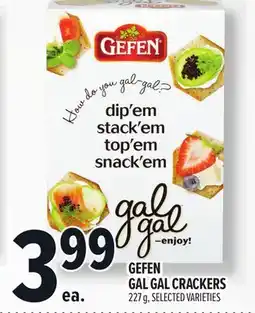 Metro GEFEN GAL GAL CRACKERS offer