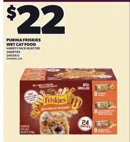 Loblaws PURINA FRISKIES WET CAT FOOD offer