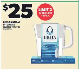 Loblaws BRITA DENALI PITCHERS offer