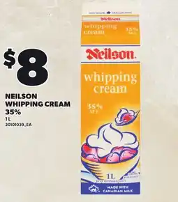 Loblaws NEILSON WHIPPING CREAM 35% offer