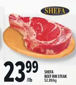 Metro SHEFA BEEF RIB STEAK offer