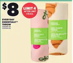 Loblaws EVERYDAY ESSENTIALS THROW offer