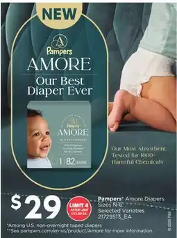 Loblaws PAMPERS AMORE DIAPERS offer