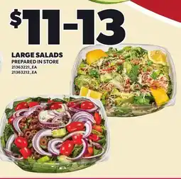 Loblaws LARGE SALADS offer
