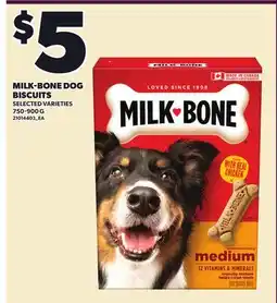 Loblaws MILK-BONE DOG BISCUITS offer