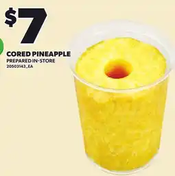 Loblaws CORED PINEAPPLE offer