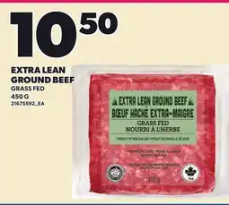 Loblaws EXTRA LEAN GROUND BEEF offer