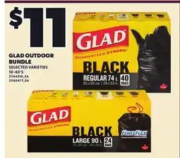 Loblaws GLAD OUTDOOR BUNDLE, 10-40'S offer