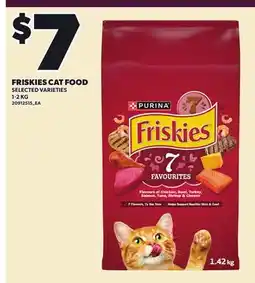 Loblaws FRISKIES CAT FOOD offer