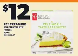 Loblaws PC CREAM PIE offer