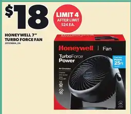 Loblaws HONEYWELL 7 TURBO FORCE FAN offer