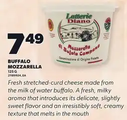 Loblaws BUFFALO MOZZARELLA offer