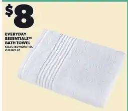 Loblaws EVERYDAY ESSENTIALS BATH TOWEL offer