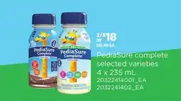 Loblaws PEDIASURE COMPLETE offer
