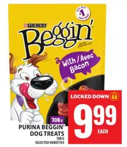 Food Basics PURINA BEGGIN' DOG TREATS offer