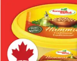 Food Basics FONTAINE SANTÉ HUMMUS offer