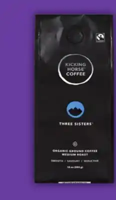 Food Basics KICKING HORSE GROUND COFFEE offer
