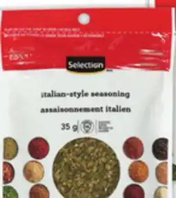 Food Basics SELECTION SPICES offer