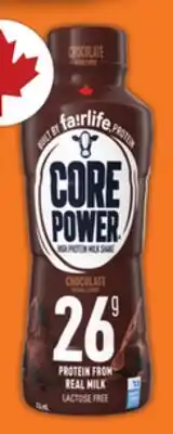 Food Basics CORE POWER LACTOSE FREE PROTEIN MILK SHAKE offer