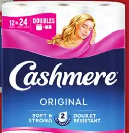 Food Basics CASHMERE BATHROOM TISSUE OR SPONGE TOWELS ULTRA PAPER TOWELS OR SCOTTIES FACIAL TISSUE offer