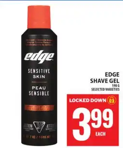 Food Basics EDGE SHAVE GEL offer