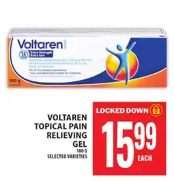 Food Basics VOLTAREN TOPICAL PAIN RELIEVING GEL offer
