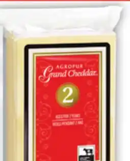 Food Basics MONSIEUR GUSTAV GOUDA OR DOUBLE CRÈME BRIE OR JARLSBERG SLICES OR AGROPUR 2 YEAR CHEDDAR offer