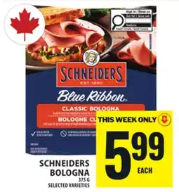Food Basics SCHNEIDERS BOLOGNA offer