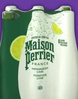 Food Basics SAN PELLEGRINO OR MAISON PERRIER CARBONATED WATER offer