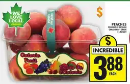 Food Basics PEACHES offer