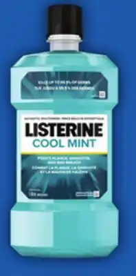 Food Basics LISTERINE MOUTHWASH offer