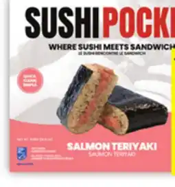Food Basics SUSHI POCKET SALMON TERIYAKI OR TUNA MAYO offer