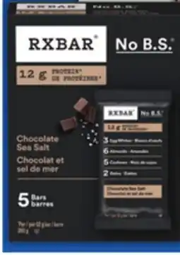 Food Basics RXBAR PROTEIN BARS offer