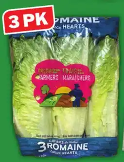 Food Basics ROMAINE HEARTS OR SWEET ASSORTED PEPPERS offer