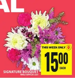 Food Basics SIGNATURE BOUQUET offer