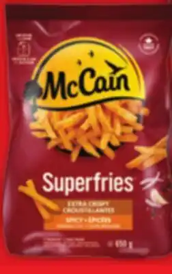 Food Basics McCAIN SUPERFRIES offer