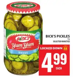 Food Basics BICK'S PICKLES offer